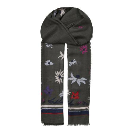 Becksöndergaard, Scarf Grijs, Dames, Maat:ONE Size