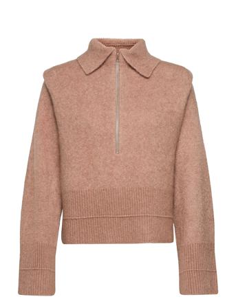 Giana Knit Top Beige REMAIN Birger Christensen