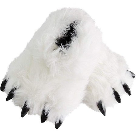 Søde Fuzzy Dyrepote Hjemmesko Fluffy Dyre Klo Hjemmesko Bløde Sjove Monster Hjemmesko Til Voksne Kvinder Til Halloween Jul Fødselsdag Børn Vinter