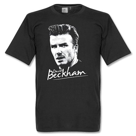 Manchester United T-paita Beckham Silhouetti