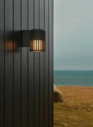 Aludra utelampe vegg seaside - antrasitt