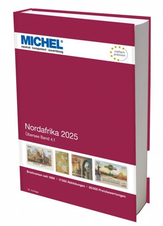MICHEL - Nordafrika 2025 - Frimærkekatalog