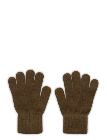 Basic Magic Finger Gloves Accessories Gloves & Mittens Mittens Grøn CeLaVi