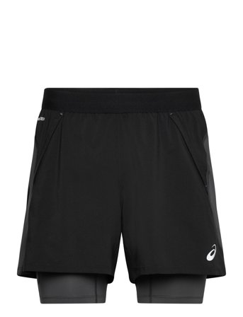 Asics Road 2-N-1 5In Short - Black - XL