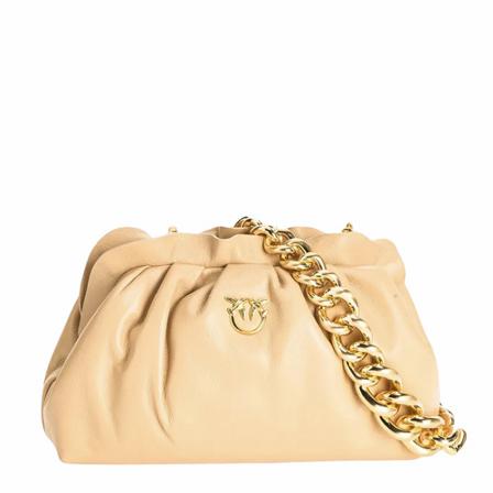 Pinko Väska beige, Dam Handväskor, Dam, Storlek: ONE SIZE