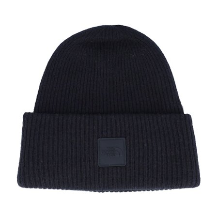 The North Face - Schwarz cuff Mütze - Urban Patch Black Cuff @ Hatstore