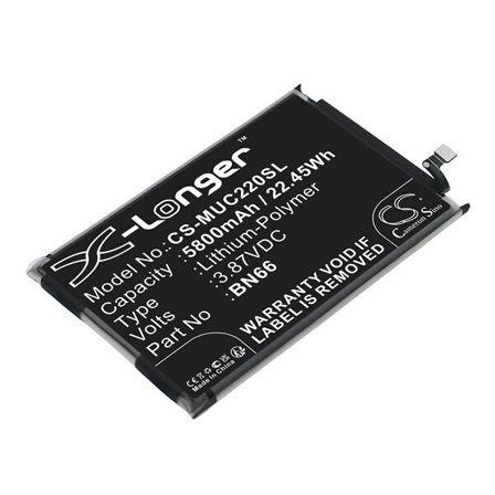 Batteri till SmartPhone, Mobil för Poco C40, 220333QPG