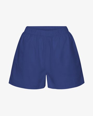 Women Organic Twill Shorts - Marine Blue - Female - S
