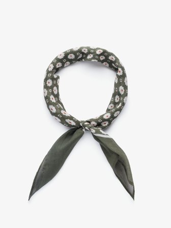 John Henric Men's Grünes Bandana Size Onesize