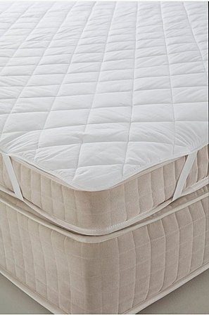 Jotex - Madrasskydd Vit ZACK - Köp Dra-på-lakan hos Jotex