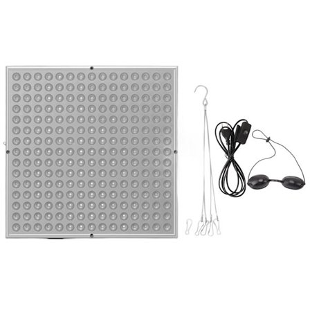 Ansikts- og kroppssolarium 460nm Full Blue 225 LED-er Tanner Therapy-enhet med briller 15W 100-240V EU-plugg