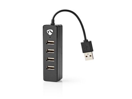 NEDIS Hub USB 4-port - Lyreco - Datorprodukter - Kablar och adaptrar - Hubbar