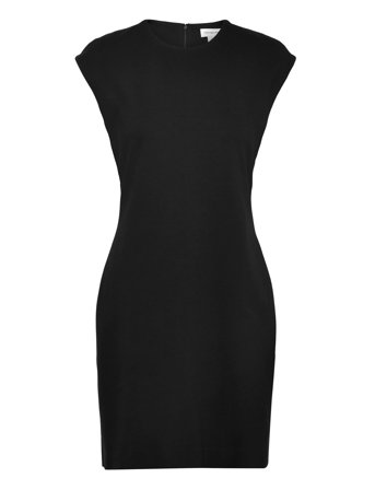 Ponte Bodycon Mini Dress Black Calvin Klein