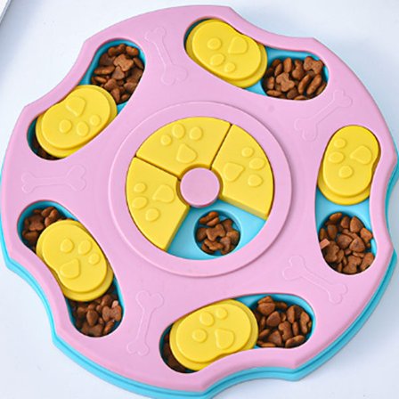 Pet Leksaker Hund Leksaker Hund skivspelare Äter Anti-kvävning porslin Hund