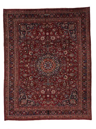 Médaillon Grand Mashad Tapis 305X387 Laine
