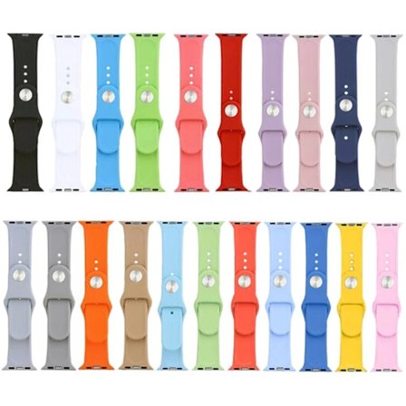 Apple Watch 38/40/41mm - NORTH EDGE Stilrena Silikonarmband