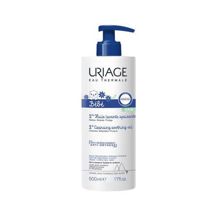 Uriage Bébé Premiere Huile Lavante Apaisante 500ml
