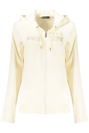 Freddy Felpa Con Zip Donna Bianco