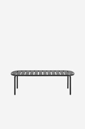 Kave Home - Pöytä Joncols, 65x35 cm - Harmaa - Sohvapöydät - - Homeroom