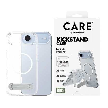 PanzerGlass CARECASE TRANSP W. COLOR KICKS MAGSAFE IPHONE 17 A ACCS