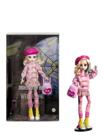 Monster High Wednesday Collectible Doll, Enid Sinclair In Pink Fashion With Accessories - Multi/patterned - ONE SIZE