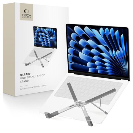 Tech-Protect ULS300 Stativ för bärbar dator - Silver