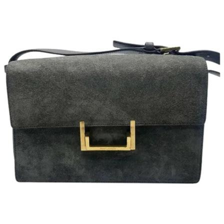 Saint Laurent Vintage Pre-owned Læder hndtasker Sort, Dame Vintage Tasker, Størrelse: ONE Size