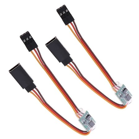 2 stk. Rc Servo Signal Reverser Rotation Inverter til Jr Futaba Flyvemaskine [db]