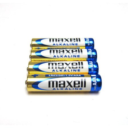 AAA Batterier 1,5V Maxell 4-Pack