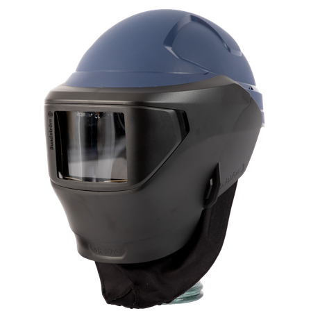 Sundström SR 574/SR 575 Puhallinsuojain hitsausvisiirillä, Hengityssuojaimet