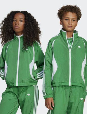 adidas Originals Woven Tracktop - Green - 158