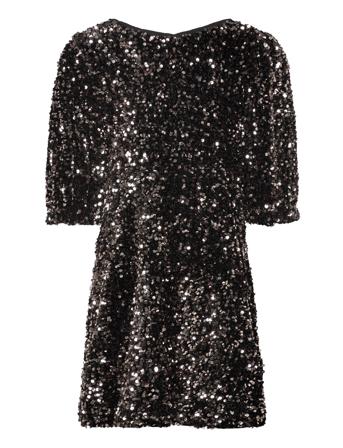 The New Tnmarlin Sequin S_S Dress Svart