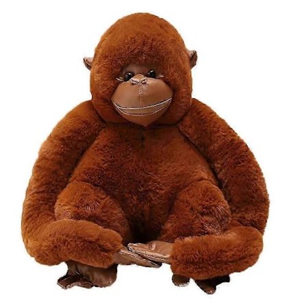 Busig Orangutang Plysjleketøy Simuleringsgorilla Dukke Fylt Orangutang Dyr Ape Dukke Leketøy Fest Hender Myk Hjemmeinnredning Ornament Gaver til ...