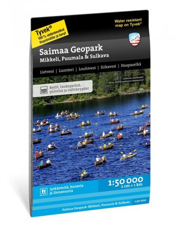 Calazo Saimaa GeoPark Mikkeli, Puumala & Sulkava 1:50 000