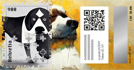 Schweiz - Jara - Kryptofrimærke