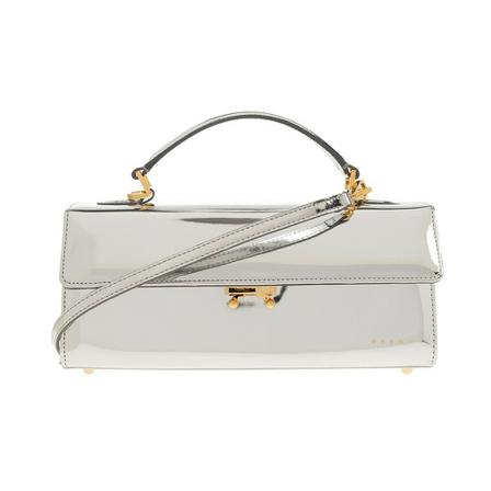 Marni, Cross Body Bags Grijs, Dames, Maat:ONE Size
