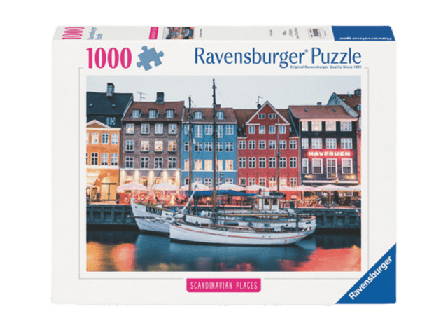 RAVENSBURGER Scandinavian Copenhagen Denmark 1000p Pussel Unisex Flerfärgad ONESIZE