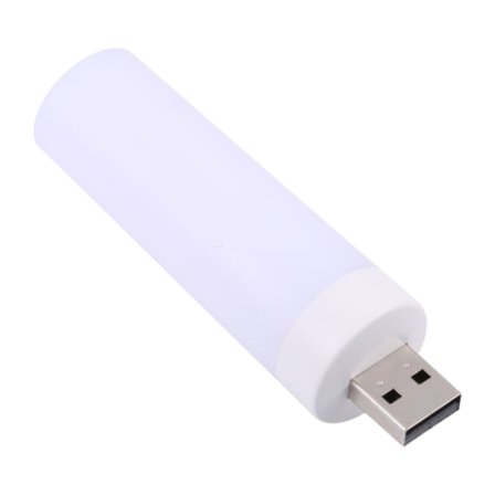 USB LED Flamlampa Flamlös Ljus Nattlampa