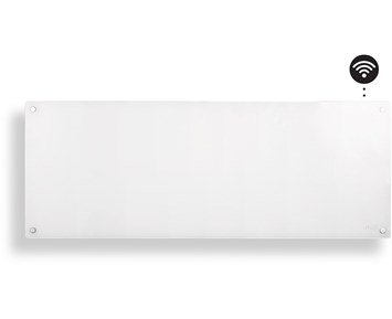 Mill Glass Smart WiFi panelovn 1300W - Mill Glass WiFi panelelement med glasfront, 1300W
