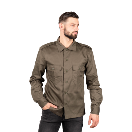 Camisa Brandit US 1/1 Oliva XL