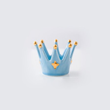 Keramikk Ringholder Oppbevaringsboks BLÅ