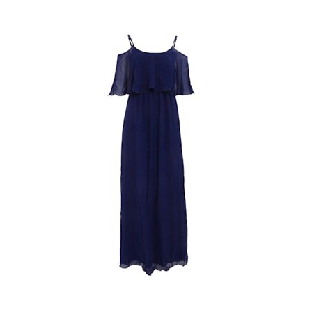 Girls On Film Dam/Dam Motion Cold Shoulder Maxi Klänning 8 UK