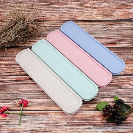 Bærbar bestikboks, rejsebestikopbevaringsboks, bestikopbevaringsboks, bestikopbevaringssæt (beige)