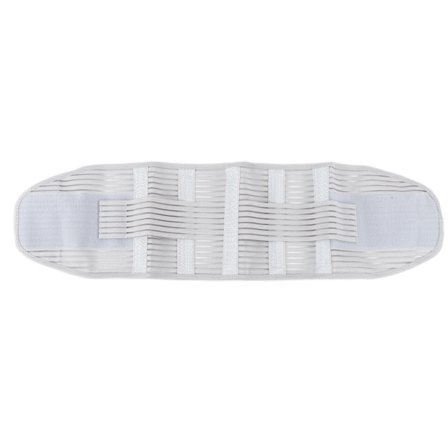 Selkätuen kompressiotuki Hengittävä Säädettävä joustava vyötärön tuki Vyö Urheilun suojaaja Harmaa