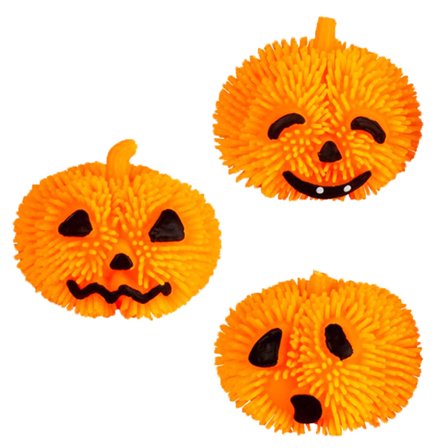 Lysande Klämboll Halloweenpumpa