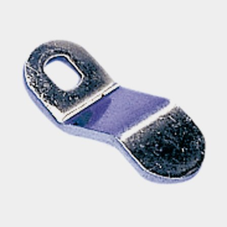 Låsbleck Roca, vinklad, rostfritt stål