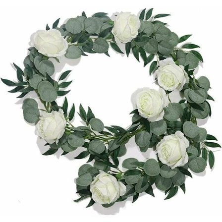 Kunstige blomster, kunstig eukalyptusguirlande