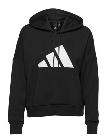 Sportswear Future Icons Hoodie W Hoodie Trøje Sort Adidas Performance