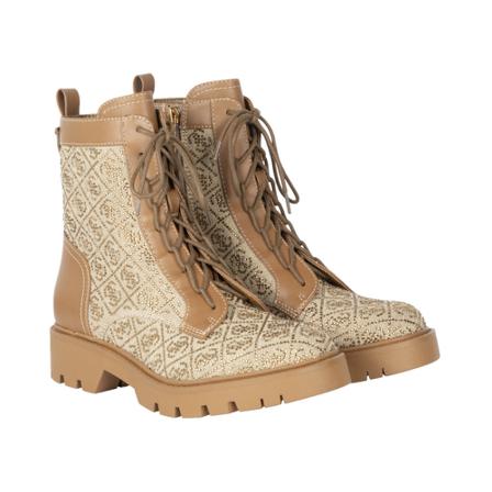 Guess, Laarzen 4G Logo Bruin, Dames, Maat:37 EU