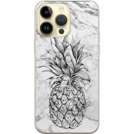Apple Iphone 14 Pro Max Genomskinligt Skal Ananas